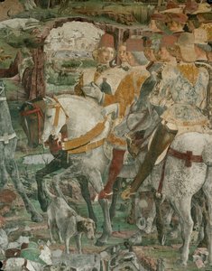 Månedens sal: mars (freske) av Francesco del Cossa