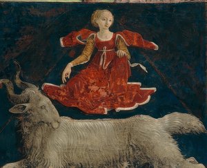Væren, stjernetegn i mars måned. 1469/70 av Francesco del Cossa