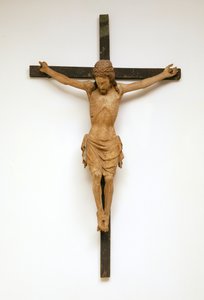Corpus of Christ, 140010 (pil med polykrom dekor) av Francesco di Valdambrino