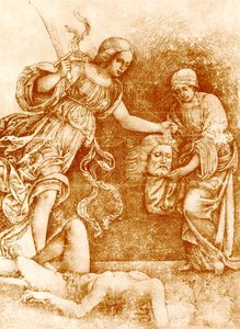 Judith og Holofernes av Francesco school of Francia