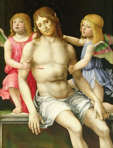 Deponering (Dead Christ between to Angels), ca. 1490 (olje på panel)