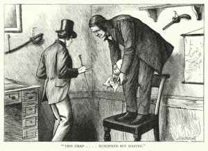Illustrasjon for store forventninger av Charles Dickens (gravering) av Francis Arthur Fraser