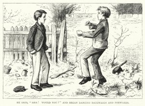 Illustrasjon for store forventninger av Charles Dickens (gravering)