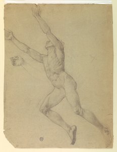 Figurstudie for Diana og hennes ledsagere blant konstellasjonene av Francis Augustus Lathrop