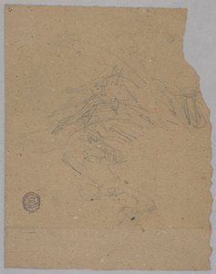 Skisse av himmelske figurer av Francis Augustus Lathrop