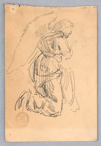 Studer for en engel i tilbedelse av Francis Augustus Lathrop