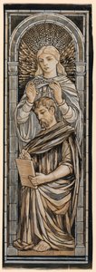 Studie for Goddard Memorial Window, i St. John