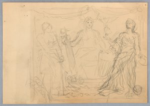 Symbolske figurer av Francis Augustus Lathrop