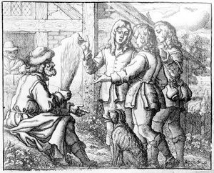 Den gamle mannen og hans sønner, illustrasjon fra 
