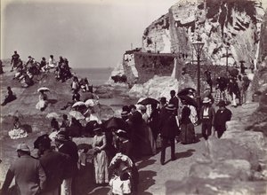 Ilfracombe, Capstone Parade, 1870-tallet. av Francis Bedford