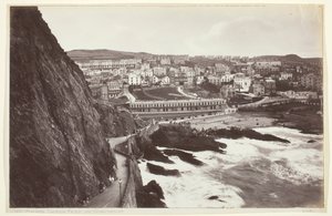 Ilfracombe, Capstone Parade og Wildersmouth, 186094. av Francis Bedford