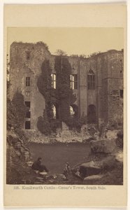Kenilworth Castle - Cæsarstårnet, sørsiden. av Francis Bedford