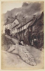Lynmouth, Mars Hill, 186094. av Francis Bedford