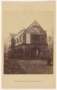 Shrewsbury - Markedshuset. av Francis Bedford