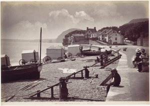Sidmouth, vestenden av esplanaden av Francis Bedford