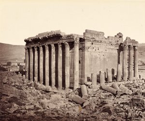 Jupitertempelet i Baalbek, fra nordvest