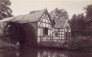 Wrexham, Rossett Mill, 1870-tallet.
