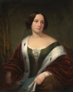 Uidentifisert kvinne, 1852.
