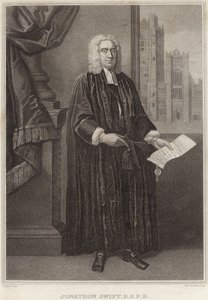 Portrett av Jonathan Swift av Francis Bindon