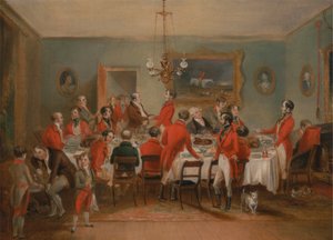Bachelors' Hall: The Hunt Breakfast av Francis Calcraft Turner