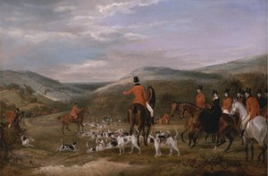 Berkeley-jakten, 1842: The Meet av Francis Calcraft Turner