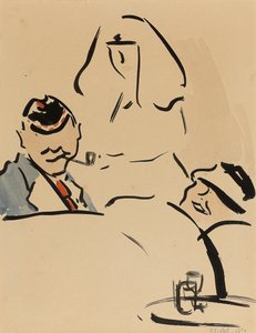 Oppførsel ved sengen av Francis Campbell Boileau Cadell