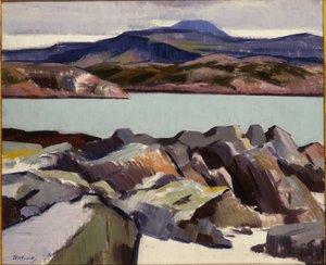 Ben More, ovenfra Port Beag na Sligeanach (olje på lerret) av Francis Campbell Boileau Cadell