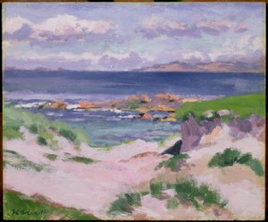 Iona, ca. 1920-tallet (se 145805 for omvendt maleri) av Francis Campbell Boileau Cadell
