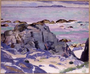 Lunga ovenfra Mermaids, Iona (olje på lerret)