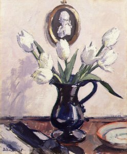 Tulipaner, ca. 1920 (olje på panel)