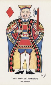 The King of Diamonds, Mr Rhodes (farge litho)