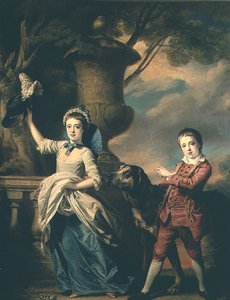 Barna til Sir Edward og Dame Ann Astley, 1767 av Francis Cotes