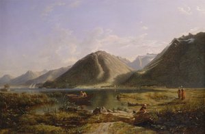 End of Lake Geneva [1985, Cormack, YCBA Concise Catalogue]