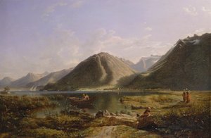 End of Lake Geneva [1985, Cormack, YCBA Concise Catalogue] av Francis Danby