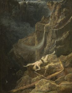 The Precipice, ca. 1827 (olje på panel) av Francis Danby
