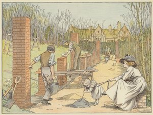 Byggmester (fargelitografi) av Francis Donkin Bedford