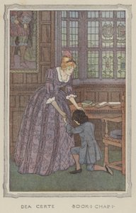 Illustrasjon til Henry Esmonds historie (fargelitografi) av Francis Donkin Bedford