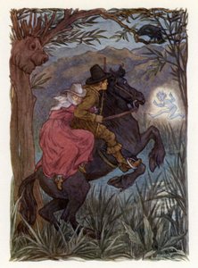 Merrie England: Jack O#39;Lantern (fargelitografi)
