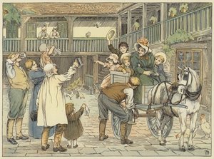 Ostler (fargelitografi) av Francis Donkin Bedford