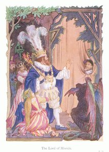 Herregudinnen (fargelitografi) av Francis Donkin Bedford