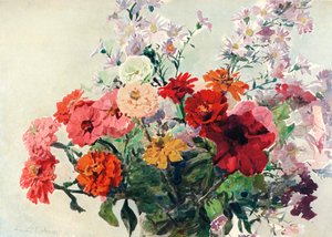 En høstgjeng, c1869-1906, 1906 av Francis Edward James