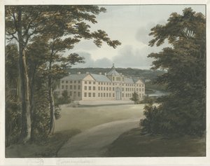 Soho Manufactory: akvarellmaleri med blekkkontur, og [c 1798]