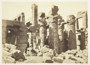 Hall of Columns, 1857. av Francis Frith