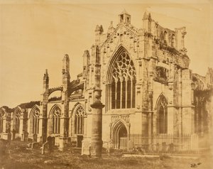 Melrose Abbey av Francis Frith