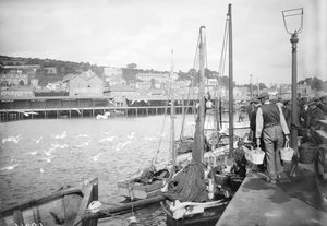 Newlyn havn og fiskekai, Cornwall av Francis Frith