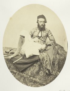 Portrett, tyrkisk sommerkostyme av Francis Frith