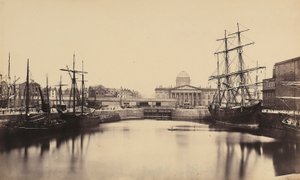 Havnen i Liverpool. av Francis Frith