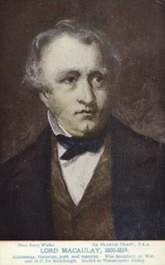 Thomas Babington Macaulay (1800-1859), engelsk politiker og historiker