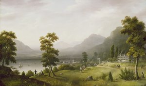 Carters Tavern ved hodet av Lake George, 1817-18