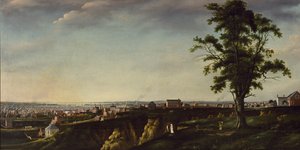 Utsikt over Baltimore fra Chapel Hill, ca. 1803